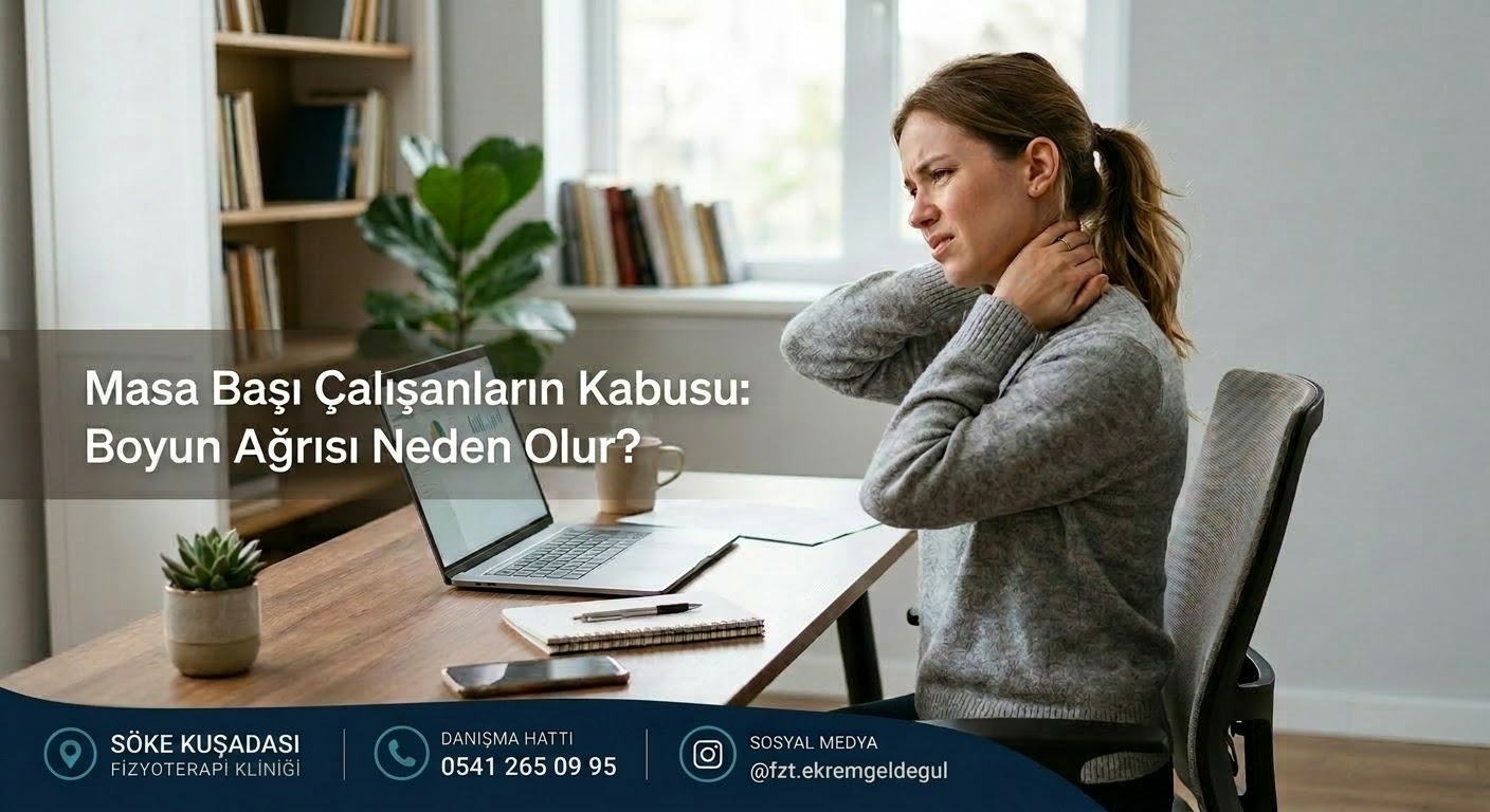 Masa Başı Çalışanların Kabusu: Boyun Ağrısının Nedenleri ve Etkili Çözüm Yolları